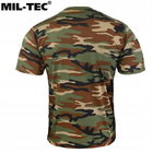 Бавовняна футболка Mil-Tec® Woodland M - зображення 3