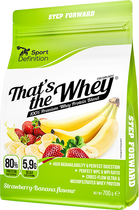 Białko Sport Definition Thats The Whey 700 g Strawberry Banana (5902811801546) - obraz 1