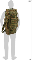 Тактичний рюкзак Brandit Molle Woodland 65L (8071.10) - зображення 2