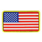 Chevrolet прапор США Condor MINI US FLAG PATCH PVC 181014 (ПВХ) Стандарт (Червон/Біл/Сін)