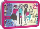 Пенал Cool For School 2 отделения с отворотами Розовый (CF87283)