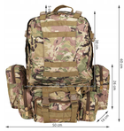 Тактический рюкзак 50 л мультикам - изображение 6