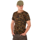 Літня футболка чоловіча тактична Jian 9184 розмір XL (50-52) Камуфляж Surpat - зображення 5