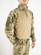 Тактическая рубашка BRAVE UBACS (убакс), пиксель ВСУ, койот, 44 - изображение 3