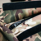 Баул-сумка 120л армійська Cordura мультикам з кріпленням для каремату та саперної лопати. - зображення 10
