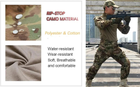 Тактический костюм G3 Multicam, штурмовая военная, боевая форма, рубашка с длинным рукавом и брюки с наколенниками Мультикам р.2XL - изображение 3