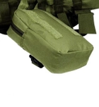 Рюкзак с подсумками армейский тактический 50 л олива - изображение 5