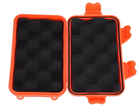 Кейс противоударный 165 х 105 х 50 мм пластиковый ящик бокс коробка (779608938) Оранжевый - изображение 8