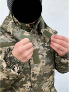 Куртка-бушлат военная мужская тактическая водонепроницаемая ВСУ (ЗСУ) 20222115-50 9405 50 размер - изображение 3