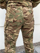 Чоловічий тактичний армійський костюм для ЗСУ MultiCam рип-стоп 20222087-44 9322 44 розмір - зображення 8