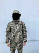 Куртка-бушлат військова чоловіча тактична водонепроникна ЗСУ (ЗСУ) 20222115-48 9404 48 розмір - зображення 1