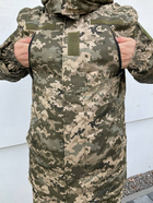 Куртка-бушлат військова чоловіча тактична водонепроникна ЗСУ (ЗСУ) 20222115-48 9404 48 розмір - зображення 6