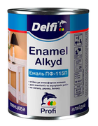 Эмаль алкидная Delfi ПФ-115П Бирюзовая 0.9 кг