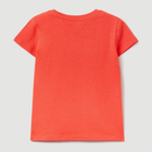 Koszulka dziecięca dla dziewczynki OVS 1790501 122 cm Terakotowa (8057274914788) - obraz 2