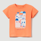 T-shirt dziecięcy dla dziewczynki OVS 1790536 104 cm Pomarańczowy (8057274915105) - obraz 1
