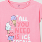 Піжама літня дитяча (футболка + шорти) OVS 1802867 158 см Рожева (8056781092194) - зображення 2