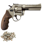 Револьвер под патрон Флобера Profi 4.5" сатин дерево - зображення 1