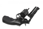 Револьвер под патрон Флобера Profi 4.5" черный пластик - изображение 5