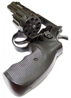 Револьвер под патрон Флобера Profi 4.5" черный пластик з Кобурою - зображення 3