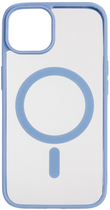 Панель ColorWay Smart Matte для Apple iPhone 14 MagSafe Light Blue (CW-CSMMSAI14-LB)