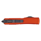 Нож Microtech Ultratech Double Edge Black Blade FS Serrator Orange (122-3OR) - изображение 4