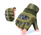 Тактичні рукавички з відкритими пальцями - изображение 1