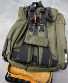 Сумка-рюкзак для военного медика 45 л Оливковый - изображение 5