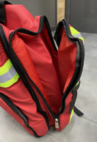 Сумка-рюкзак для военного медика 45 л Красный - изображение 5