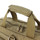 Тактическая сумка Elite Tactical Gear Metropolis Briefcase 111072 Коричневий (Brown) - изображение 6