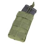 Подсумок для магазина карабина молле Condor Single M4/M16 Open Top Mag Pouch MA18 Олива (Olive) - изображение 2