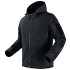 Тактична куртка флісова Condor MERIDIAN FLEECE HOODY 101135 Large, Чорний - зображення 1