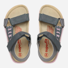 Дитячі шкіряні сандалії для дівчинки Superfit Fussbettpantoffel 1-000116-2010 32 Сірі (9008518875333) - зображення 4