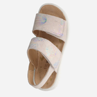 Дитячі шкіряні сандалії для дівчинки Superfit Sparkle 1-009006-1000 33 Бежеві (9008518915640) - зображення 5