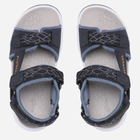 Sandały chłopięce skórzane Superfit Criss Cross 1-000580-8010 35 Blue (9010159149155) - obraz 4