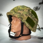 Кавер на шлем с козырьком Kirasa Ballistic Helmet KC-HM001 мультикам (KI605) S-M - изображение 3