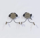 Кріплення адаптер WoSport на каску шолом HL-ACC-43-T для навушників Peltor/Earmor/Walkers (tan) (HL-ACC-43-T) - зображення 3