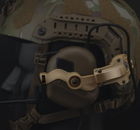 Крепление адаптер WoSporT на каске шлем HD-ACC-08 Tan для наушников Peltor/Earmor/Howard (Чебурашка) (HD-ACC-08-T) - изображение 6