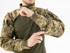 Військовий літній костюм (штани + убакс), ріп-стоп піксель ЗСУ, 65/35, олива, розмір 54 - зображення 5