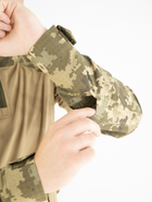 Військовий літній костюм (штани + убакс), ріп-стоп піксель ЗСУ, 65/35, койот, розмір 52 - зображення 5