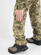 Військовий літній костюм (штани + убакс), ріп-стоп піксель ЗСУ, 65/35, олива, розмір 54 - зображення 6