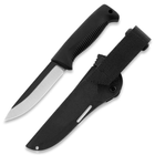 Нож Peltonen M07 Ranger Knife Black Handle (uncoated, composite) - изображение 3