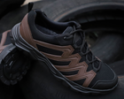 Кросівки літні на сітці Urban коричневі 45 - зображення 5