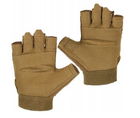 Перчатки тактические без пальцев Mil-Tec Army Fingerless Gloves 12538519 Coyote размер L - изображение 8