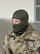 Тактическая балаклава маска подшлемник Tactic военная балаклава Олива (balaclava-olive) - изображение 3
