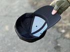 Тактична кепка Tactic бейсболка з липучкою під шеврон, кепка без лого Чорний (TY-0362-N) - зображення 8