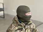 Тактична балаклава маска підшоломник Tactic військова балаклава Олива (balaclava-olive) - зображення 5