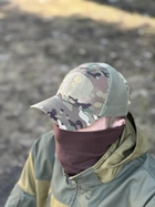 Тактична кепка Tactic бейсболка з липучкою під шеврон, кепка з лого Каратель Мультикам (TY-4832) - зображення 4