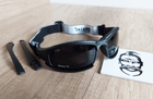 Тактические очки Tactic защитные армейские очки со сменными линзами цвет оправы черный (Daisy x7) - изображение 4