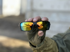 Тактические очки Tactic защитные армейские очки со сменными линзами цвет оправы черный (Еss-Rollbar) - изображение 6