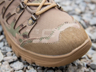 Кросівки тактичні літні сітка трекінгові колір : койот / мультикам 44 - изображение 2